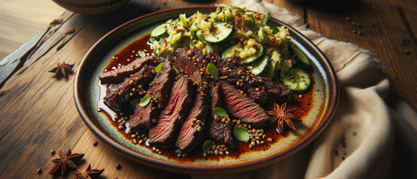 Kreuzkümmel-Rindfleisch