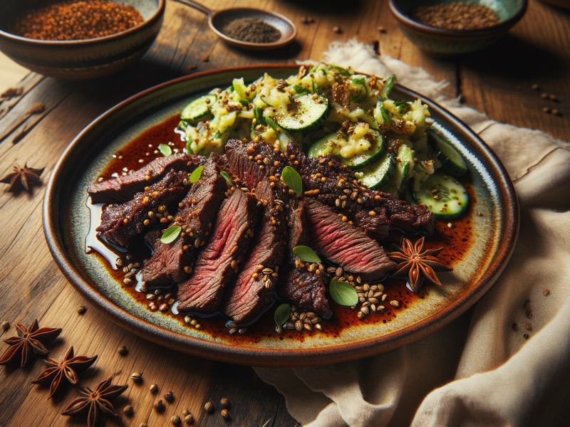 Kreuzkümmel-Rindfleisch